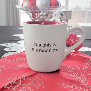 NWT! Naughty Mug 16oz